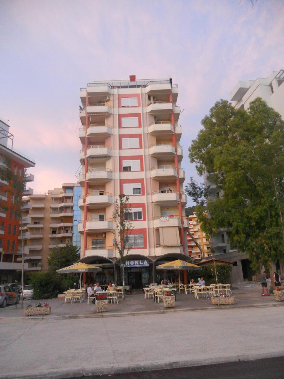 Sea View Apartment Onorato 1 Vlore Bagian luar foto